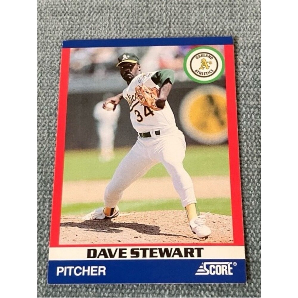 1991 Score Oakland A's Baseball Card Trading Card